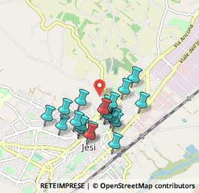 Mappa Via Sardegna, 60035 Jesi AN, Italia (0.784)