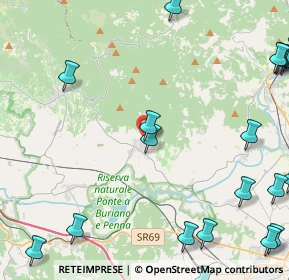 Mappa Via Giorgio La Pira, 52029 Castiglion Fibocchi AR, Italia (7.0385)