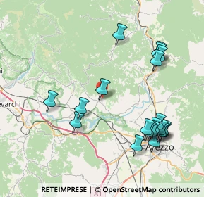 Mappa Via Giorgio La Pira, 52029 Castiglion Fibocchi AR, Italia (9.2795)