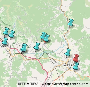 Mappa Via Giorgio La Pira, 52029 Castiglion Fibocchi AR, Italia (9.41333)