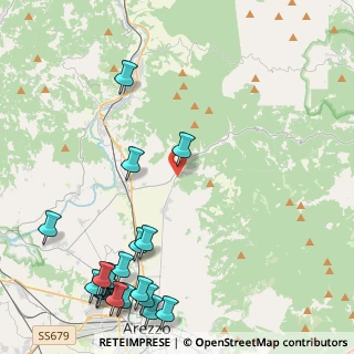 Mappa Località Chiassa Superiore Terrio, 52100 Arezzo AR, Italia (6.399)