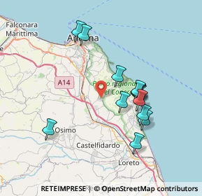 Mappa Via Umberto I, 60020 Sirolo AN, Italia (6.89923)