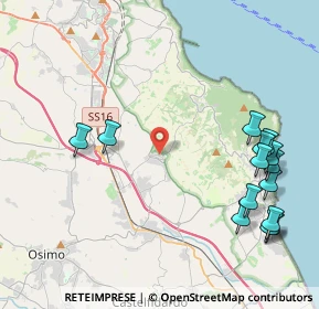 Mappa Via Umberto I, 60020 Sirolo AN, Italia (5.375)