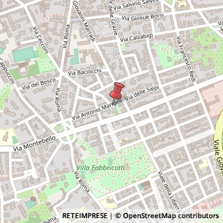 Mappa Via Mangini, 30, 57126 Livorno, Livorno (Toscana)