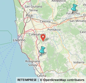 Mappa Via della Fonte, 56042 Crespina Lorenzana PI, Italia (49.63182)