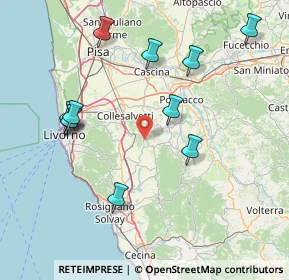Mappa Via della Fonte, 56042 Crespina Lorenzana PI, Italia (17.27455)