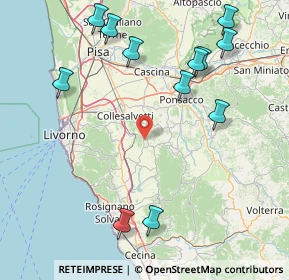 Mappa Via della Fonte, 56042 Crespina Lorenzana PI, Italia (20.425)
