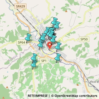 Mappa Via San Michele, 50052 Certaldo FI, Italia (1.2175)