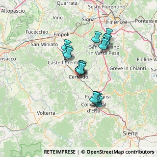 Mappa Via San Michele, 50052 Certaldo FI, Italia (10.90263)