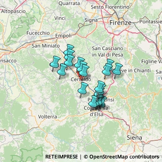 Mappa Via San Michele, 50052 Certaldo FI, Italia (10.2565)