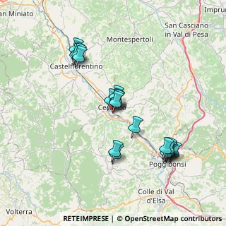 Mappa Via San Michele, 50052 Certaldo FI, Italia (7.5265)