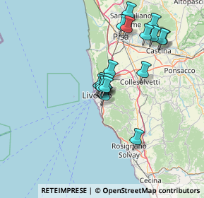 Mappa Via Basilicata, 57124 Livorno LI, Italia (12.52)