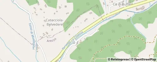 Mappa Arezzo