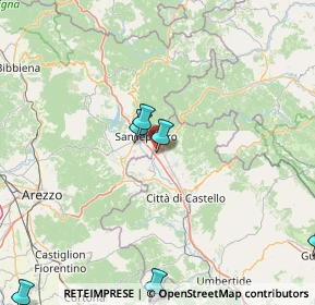 Mappa Via Citernese Aretina, 06016 San Giustino PG, Italia (41.87)