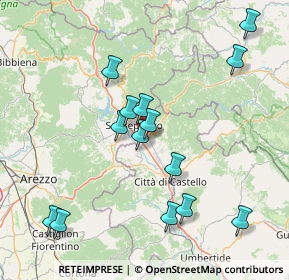 Mappa Via Citernese Aretina, 06016 San Giustino PG, Italia (16.49)