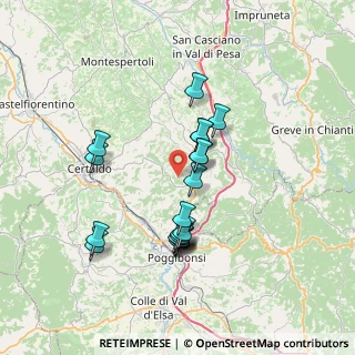 Mappa Via delle Masse, 50028 Barberino Tavarnelle FI, Italia (6.57526)