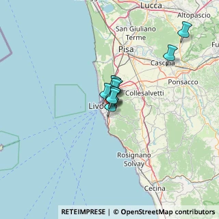 Mappa 56017 Livorno LI, Italia (6.78182)