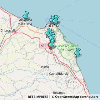 Mappa Via Albertini 36 Gross Ancona, 60131 Ancona AN, Italia (6.49091)