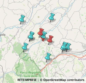 Mappa Via E. Cappannini, 60030 Serra De' Conti AN, Italia (6.25667)