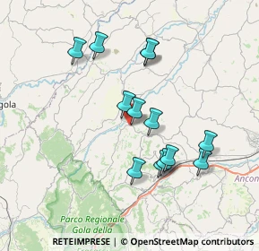 Mappa Via E. Cappannini, 60030 Serra De' Conti AN, Italia (6.83231)