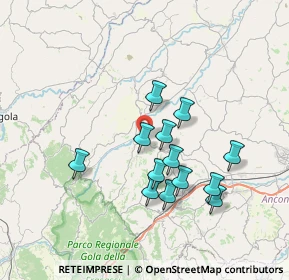 Mappa Via E. Cappannini, 60030 Serra De' Conti AN, Italia (6.49846)