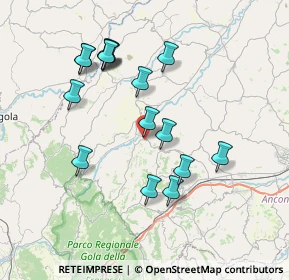 Mappa Via E. Cappannini, 60030 Serra De' Conti AN, Italia (7.39188)