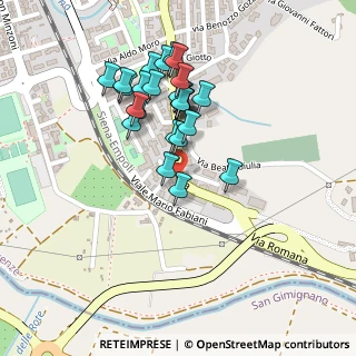 Mappa Via Monsignore F. Ciampi, 50052 Certaldo FI, Italia (0.21154)