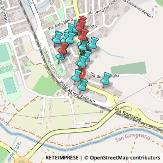 Mappa Via Monsignore F. Ciampi, 50052 Certaldo FI, Italia (0.20769)