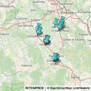 Mappa Via Monsignore F. Ciampi, 50052 Certaldo FI, Italia (10.89842)