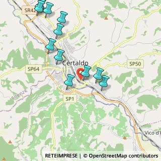 Mappa Via Monsignore F. Ciampi, 50052 Certaldo FI, Italia (2.47833)