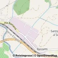 地図 Certaldo