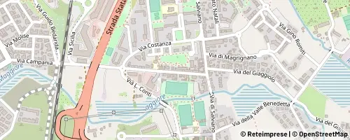 Mappa Livorno
