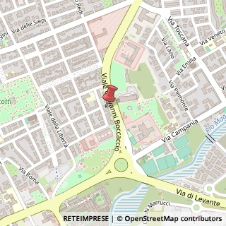 Mappa Viale Giovanni Boccaccio, 12/A, 57124 Livorno, Livorno (Toscana)