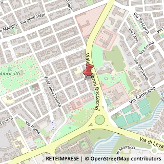 Mappa Via Alfredo Ascoli,  25, 57127 Livorno, Livorno (Toscana)