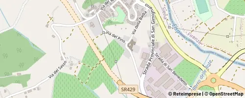 Mappa San Gimignano