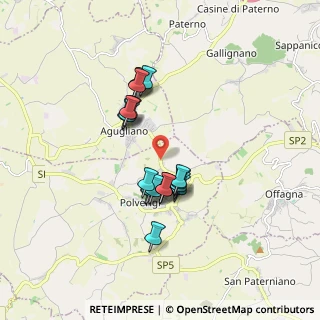 Mappa Via San Giovanni, 60020 Polverigi AN, Italia (1.431)