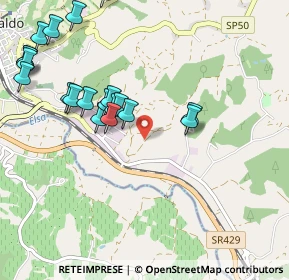 Mappa Località Avenella-Casetta, 50052 Certaldo FI, Italia (1.164)