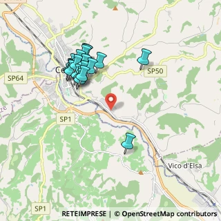Mappa Via Torino, 50052 Certaldo FI, Italia (1.8915)