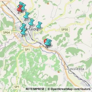 Mappa Via Torino, 50052 Certaldo FI, Italia (2.52182)