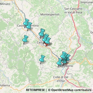 Mappa Via Torino, 50052 Certaldo FI, Italia (6.79)