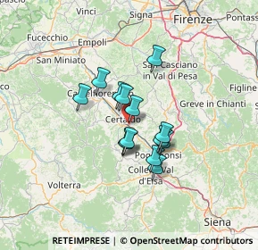 Mappa Via Torino, 50052 Certaldo FI, Italia (9.27929)