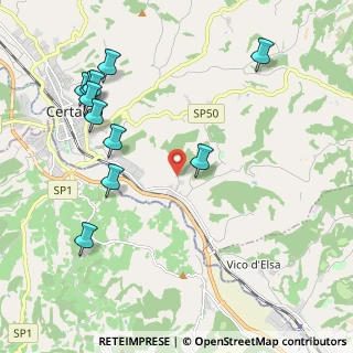 Mappa Via avanella Marzolino, 50052 Certaldo FI, Italia (2.49091)