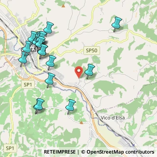Mappa Via avanella Marzolino, 50052 Certaldo FI, Italia (2.6865)