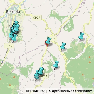 Mappa Via Molino Castagna, 60041 Sassoferrato AN, Italia (3.05833)