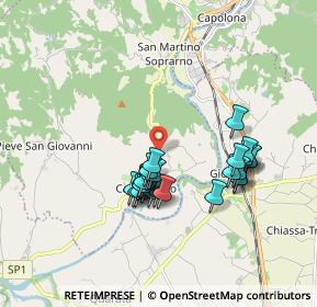 Mappa Località Poggio al Pino, 52010 Capolona AR, Italia (1.61154)