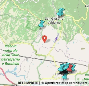 Mappa Frazione Campogialli, 52028 Terranuova Bracciolini AR, Italia (3.144)