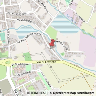 Mappa Via della Valle Benedetta,  45, 57124 Livorno, Livorno (Toscana)