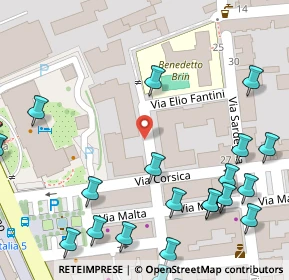 Mappa Via Don R. Angeli, 57127 Livorno LI, Italia (0.09286)