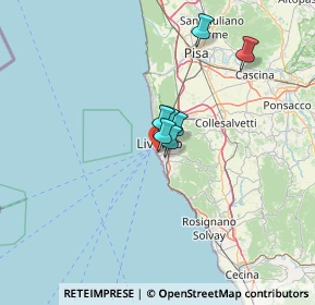 Mappa Via Don R. Angeli, 57127 Livorno LI, Italia (24.43667)