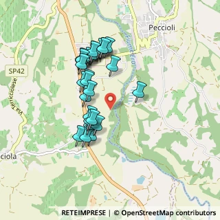Mappa Via Volterrana, 56030 Lajatico PI, Italia (0.82143)